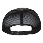 Back view of Washed Printed Trucker Cap