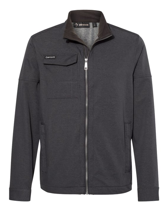 Front view of Ace Woven Stretch Soft Shell Jacket