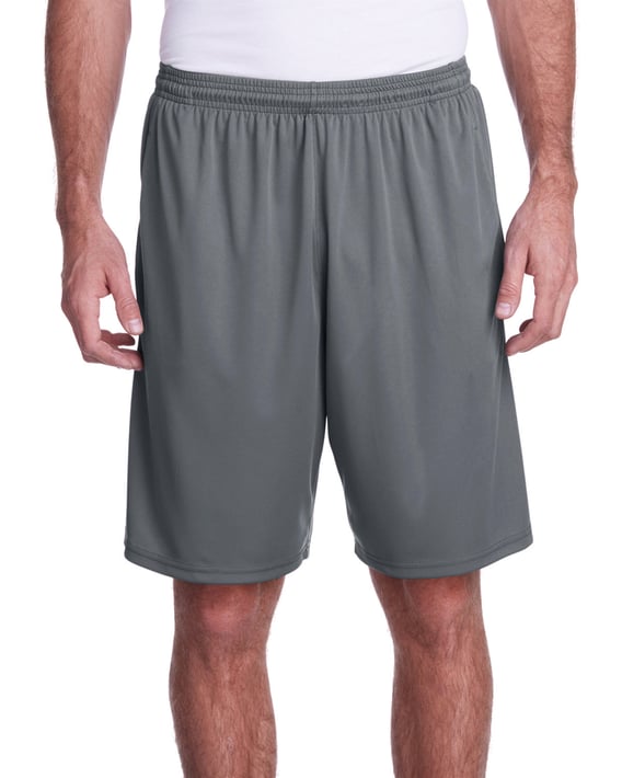 Front view of Men’s Color Block Pocketed Short
