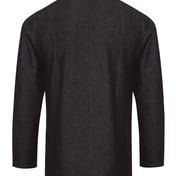 Back view of Denim Chef’s Jacket