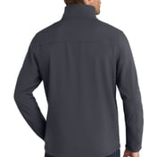 Back view of Rugged Ripstop Soft Shell Jacket