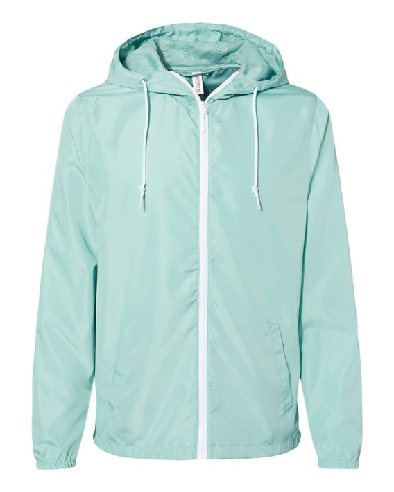 Front view of Lightweight Windbreaker Full-Zip Jacket