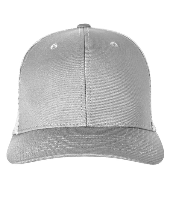 Front view of Adult 110 Snapback Trucker Cap