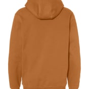 Back view of Woodland Fleece Hooded Pullover
