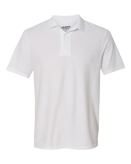 Front view of DryBlend® Double Piquéé Polo