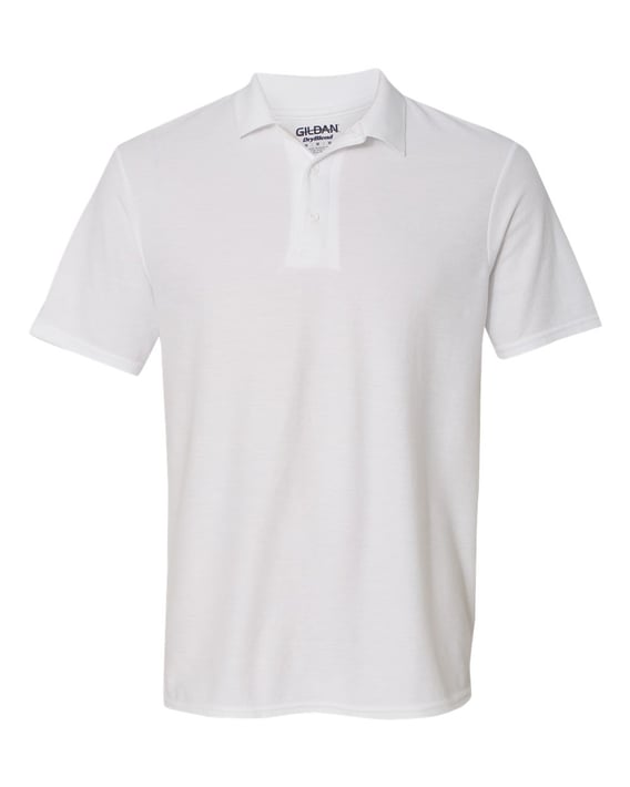 Front view of DryBlend® Double Piquéé Polo
