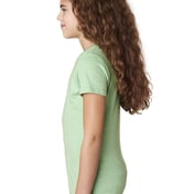 Side view of Youth Princess CVC T-Shirt