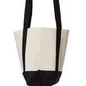 Side view of Seaside Boater Tote