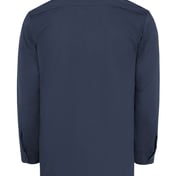 Back view of Industrial Cotton Long Sleeve Work Shirt