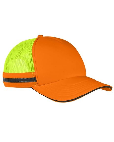 Frontview ofSafety Trucker Cap