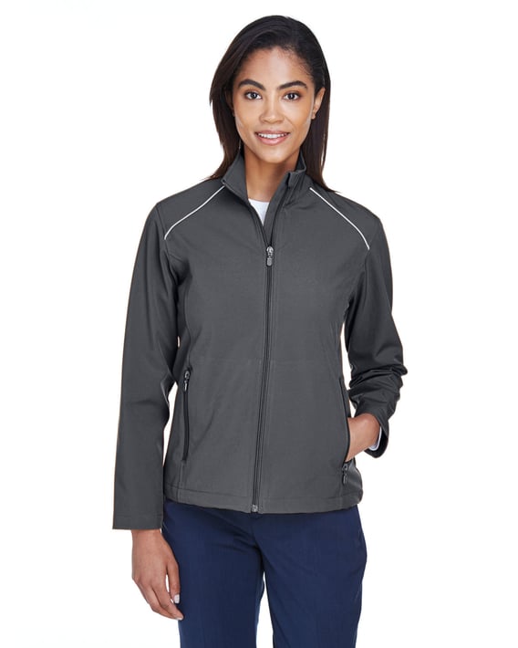 Front view of Ladies’ Echo Soft Shell Jacket