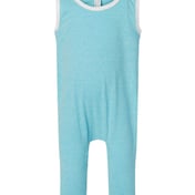 Front view of Infant Harborside Mélange Tank Romper