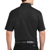 Back view of Silk Touch Interlock Performance Polo