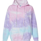 Front view of Tie-Dyed Hooded Sweatshirt
