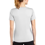 Back view of Women’s PosiCharge&reg; Competitor V-Neck Tee