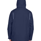 Back view of Men’s Tall Region 3-in-1 Jacket With Fleece Liner