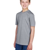 Side view of Youth Sonic Heather Performance T-Shirt