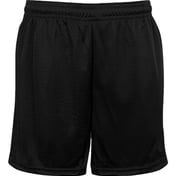 Front view of Youth Tricot 4″ Mesh Shorts