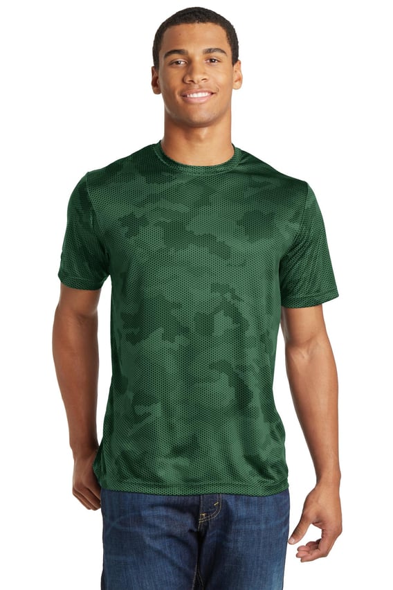Front view of CamoHex Tee