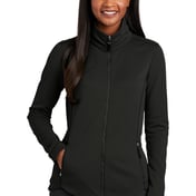 Front view of Ladies Collective Smooth Fleece Jacket