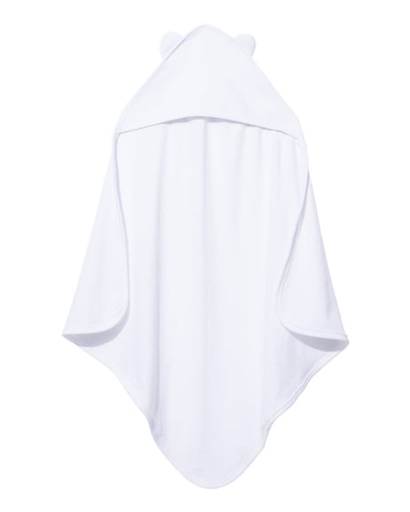 Front view of Terry Cloth Hooded Towel With Ears