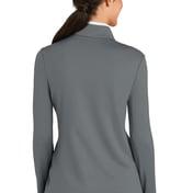 Back view of Ladies Dri-FIT Stretch 1/2-Zip Cover-Up