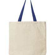 Back view of Jennifer Cotton Canvas Tote