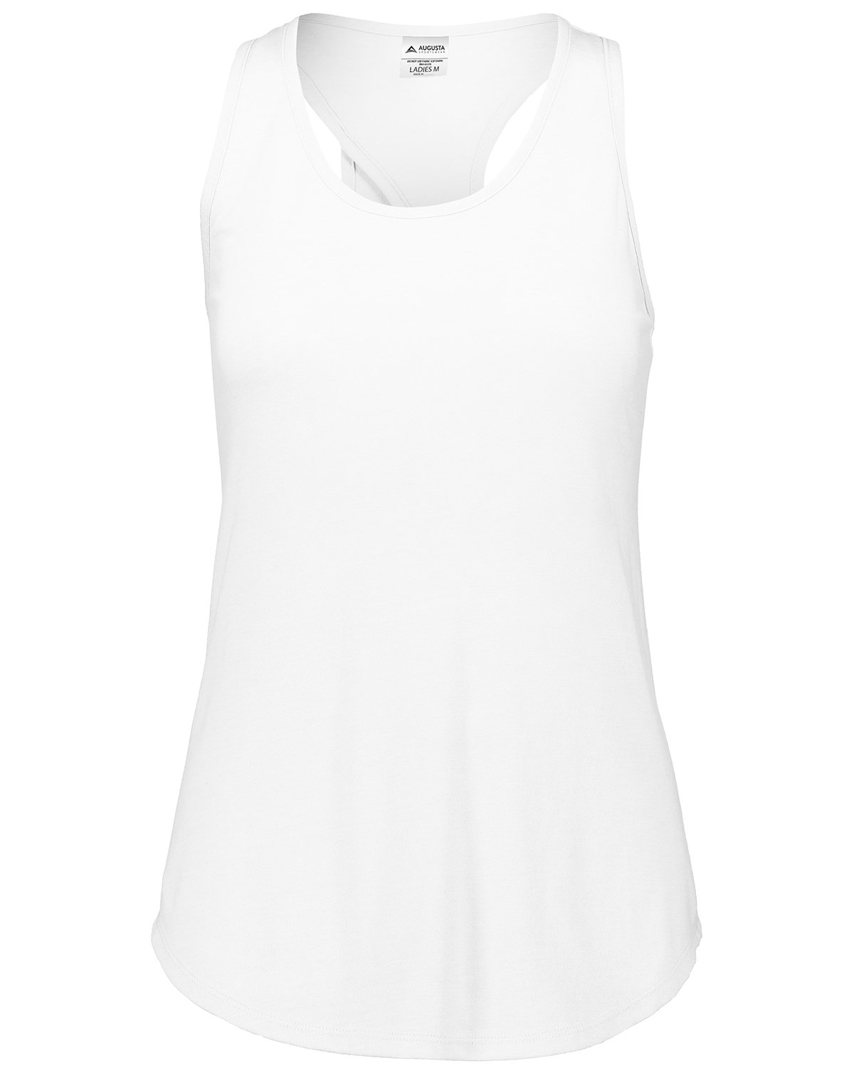 Front view of Ladies’ Lux Tri-Blend Tank