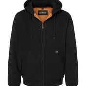 Front view of Crossfire Heavyweight Power Fleece Hooded Jacket With Thermal Lining Tall Sizes
