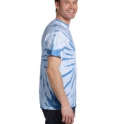 Side view of Adult 100% Cotton Twist Tie-Dyed T-Shirt