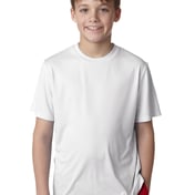 Front view of Youth Cool DRI With FreshIQ Performance T-Shirt