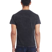 Back view of Adult 100% Cotton Vintage Wash T-Shirt