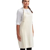 Side view of ‘Regenerate’ Recycled Bib Apron