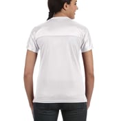 Back view of Ladies’ Junior Fit Replica Football T-Shirt