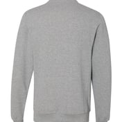 Back view of Dri Power® Quarter-Zip Cadet Collar Sweatshirt