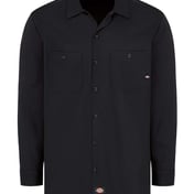 Front view of Industrial Cotton Long Sleeve Work Shirt – Tall Sizes