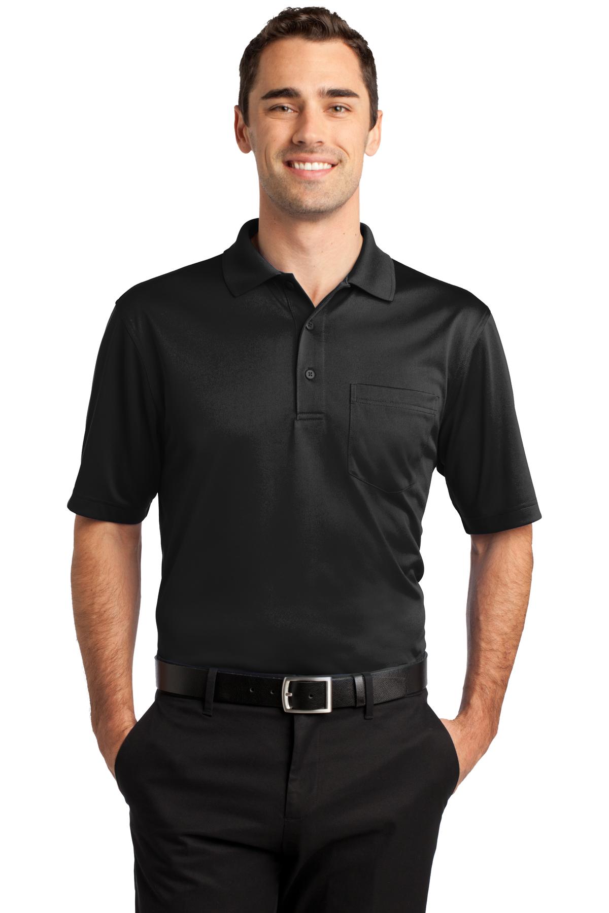Front view of Select Snag-Proof Pocket Polo