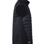 Side view of Men’s Summit Puffer Body Softshell Vest