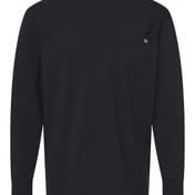 Front view of Traditional Heavyweight Long Sleeve T-Shirt