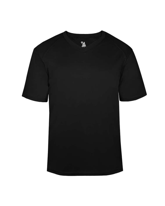 Front view of Youth B-Core V-Neck T-Shirt
