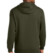 Back view of Tough Fleece Pullover Hoodie