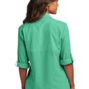 Back view of Women’s Long Sleeve UV Daybreak Shirt