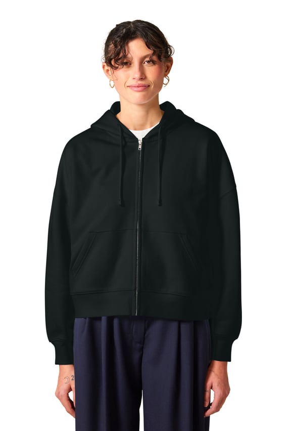 Front view of Women’s Stella Ida Full-Zip Hooded Sweatshirt