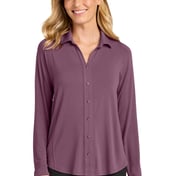 Front view of Women’s Luxe Knit Button Tunic