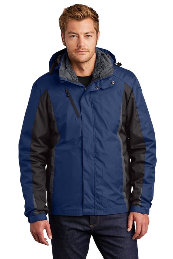 Front view of Colorblock 3-in-1 Jacket