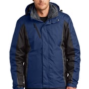 Front view of Colorblock 3-in-1 Jacket