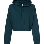 Front view of Women’s Crop Fleece Hoodie
