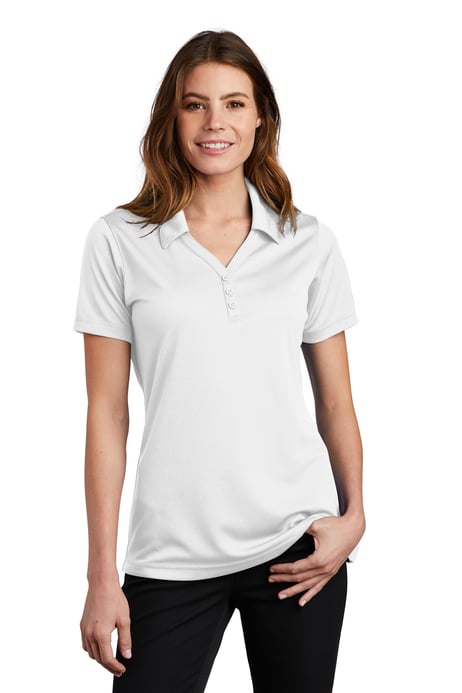 Front view of Ladies PosiCharge® Micro-Mesh Polo
