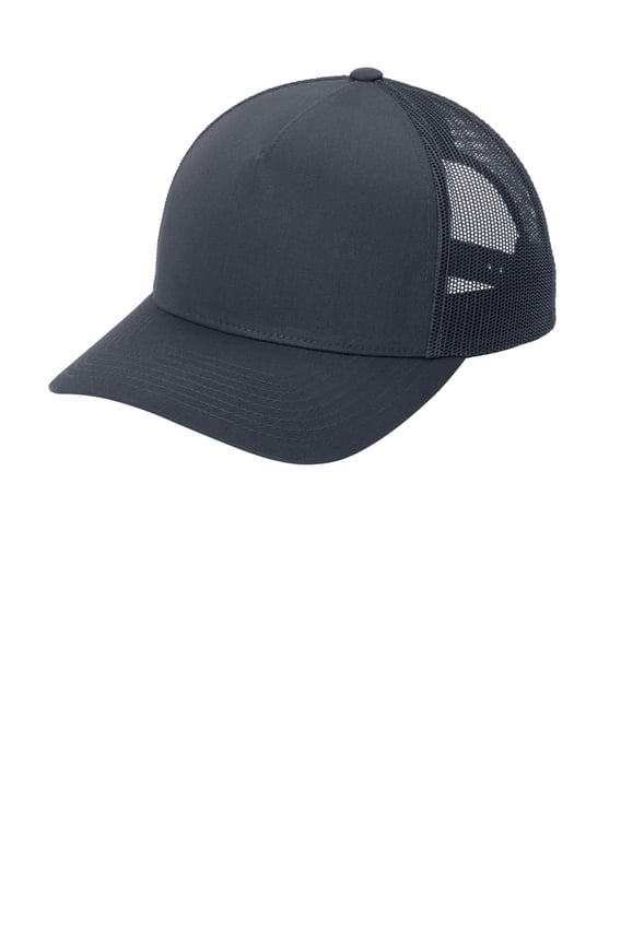 Front view of YP Classics® Retro Trucker 5-Panel Cap