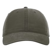 Front view of Peach Twill Dad Hat